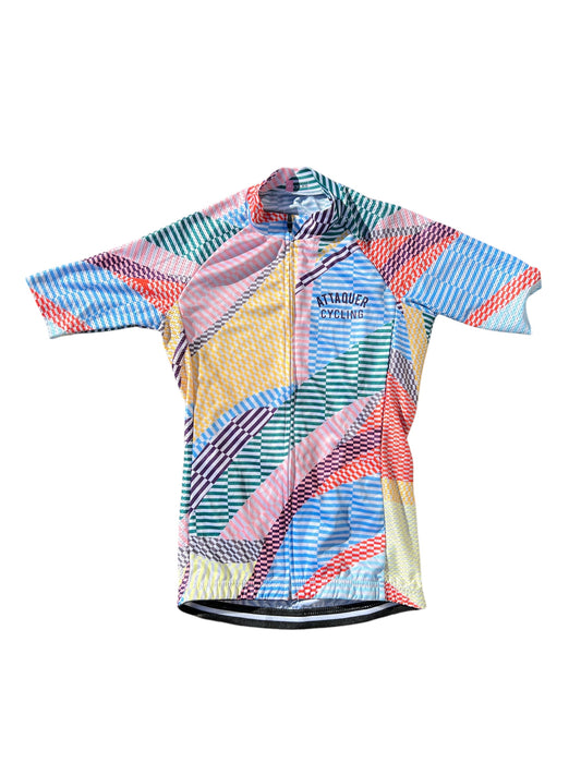 Attaquer Women's Patterned Short Sleeved Cycling Jersey (X-Small)