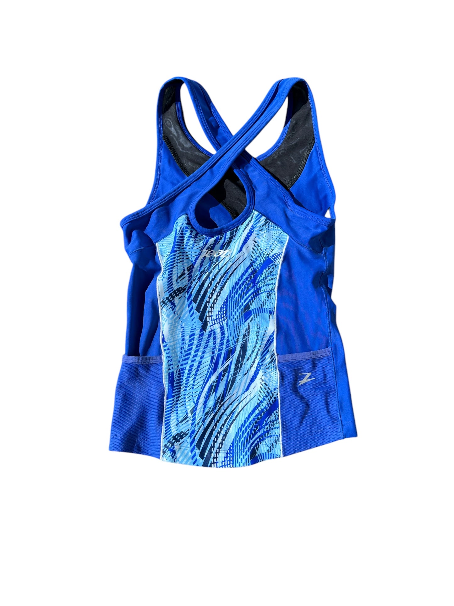 Zoot Women's Endurance Tri Lush Crossback - Indigo (Small)