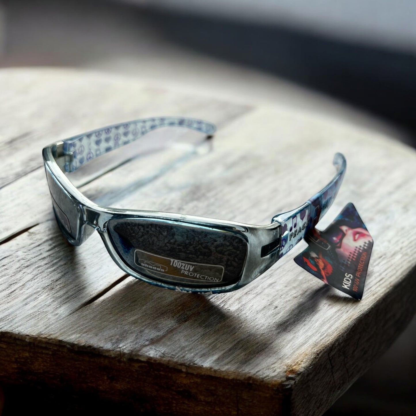 Mountain Shades Kids Snicker Sunglasses - Ages 4-6 (Transparent Aqua)