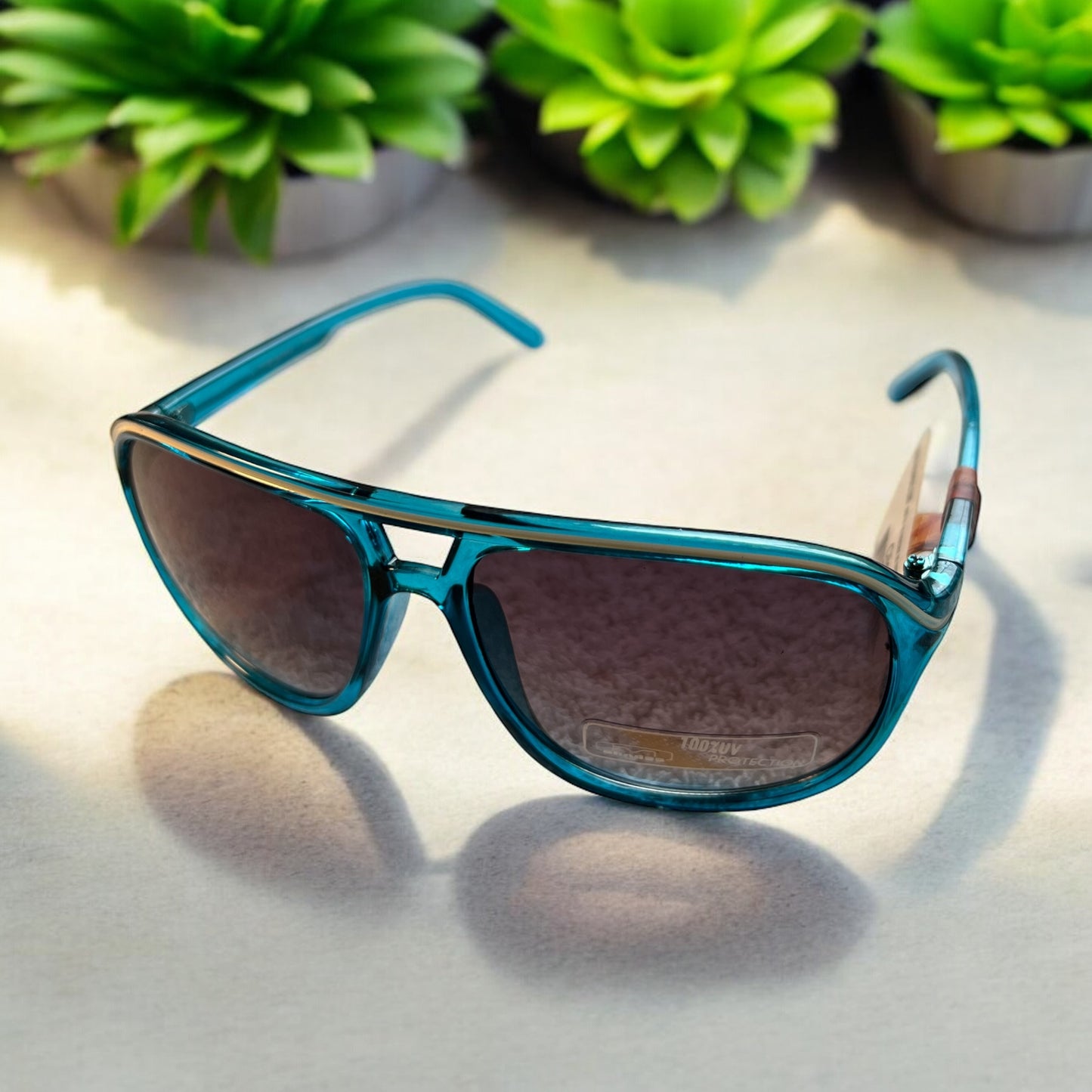 Mountain Shades Client Sunglasses (Translucent Aqua)