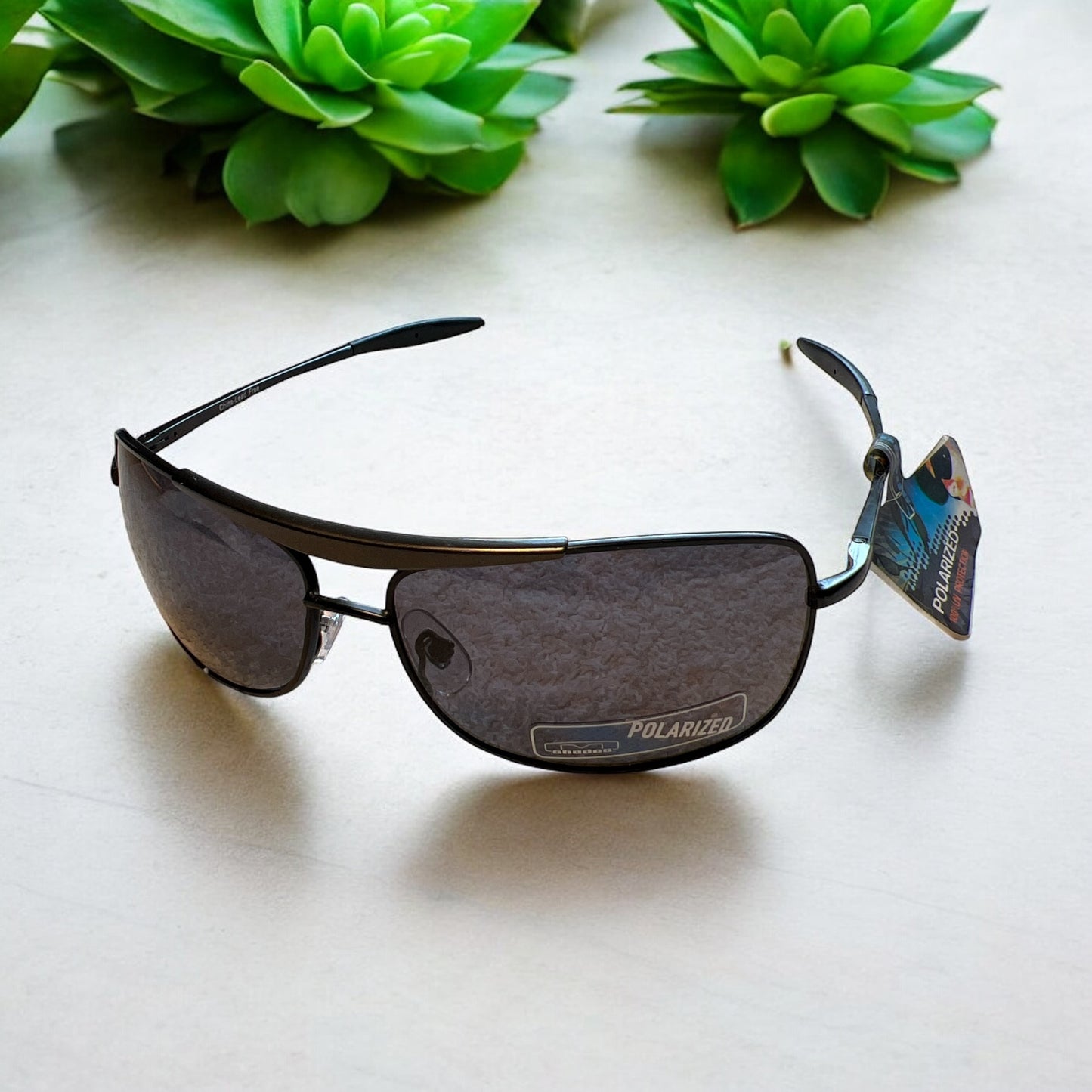 Mountain Shades Arc Polarized Sunglasses (Black)