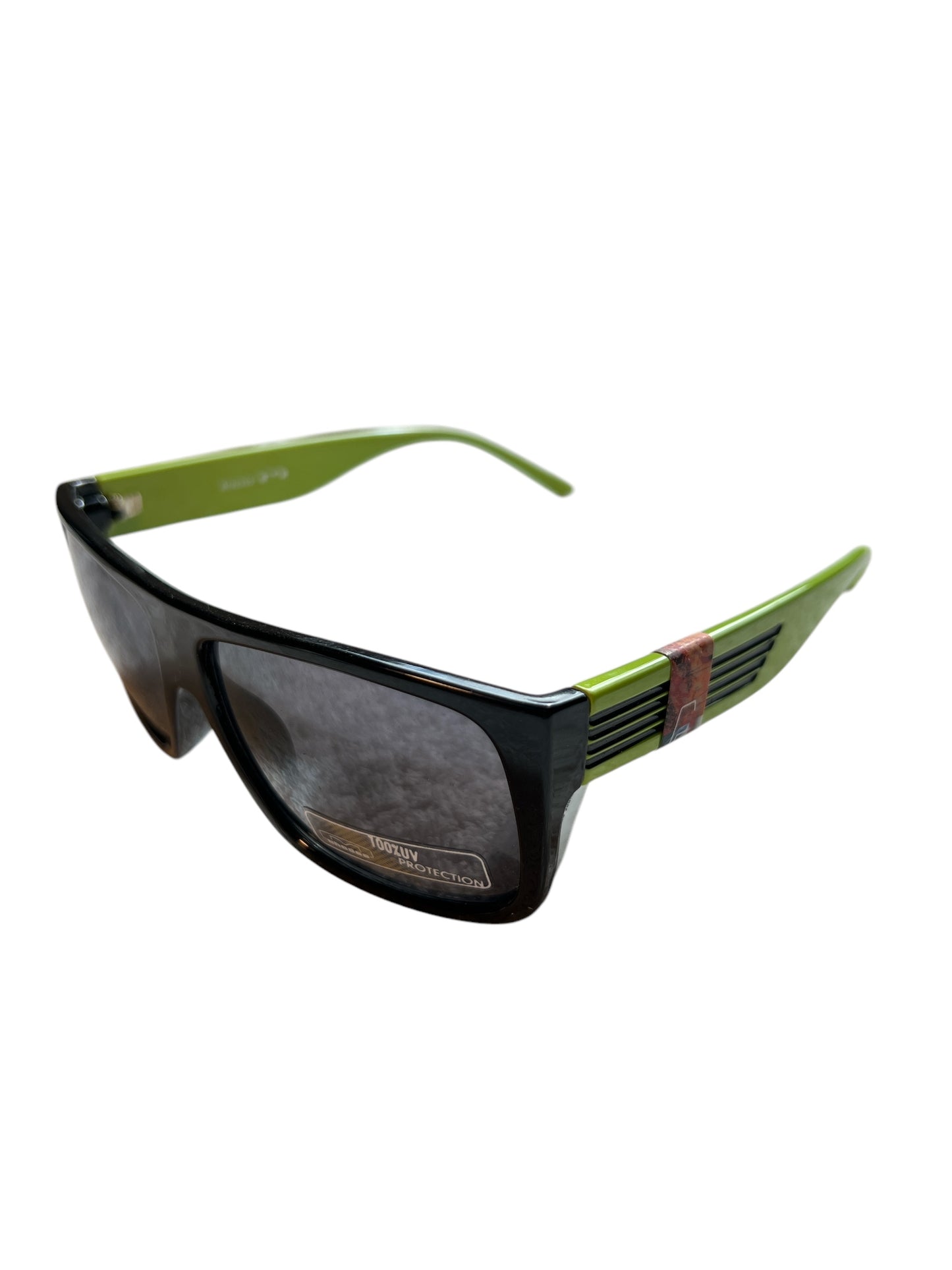 Mountain Shades Brazzos Sunglasses (Black/Lime Green)