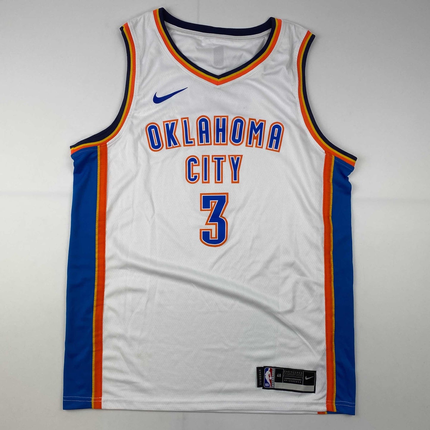 Autographed/Signed Josh Giddey Oklahoma City Thunder White Authentic Basketball Jersey PSA/DNA COA