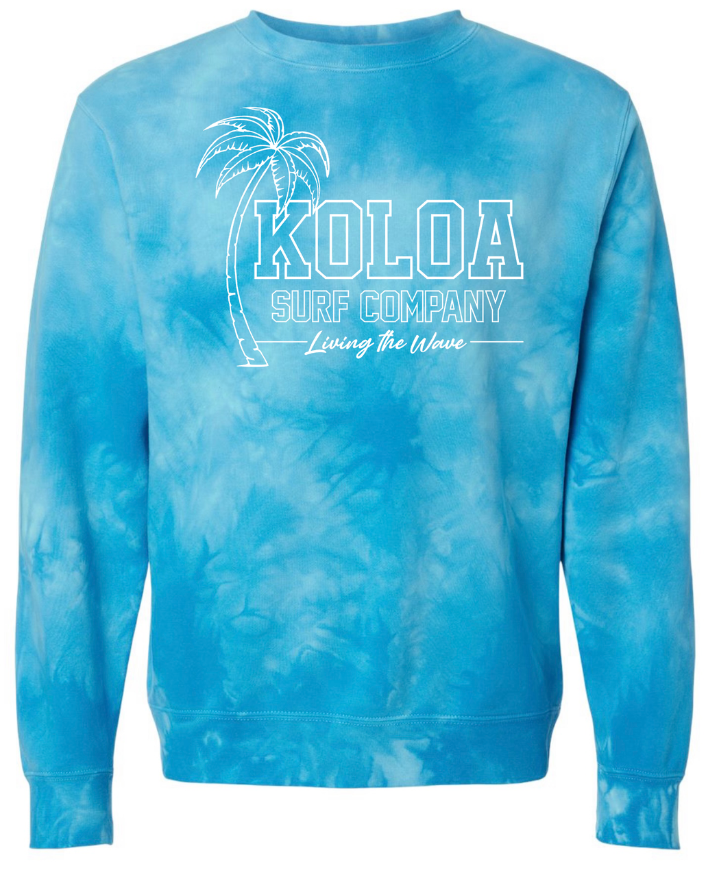 Koloa Breezy Tie-Dyed Sweatshirt