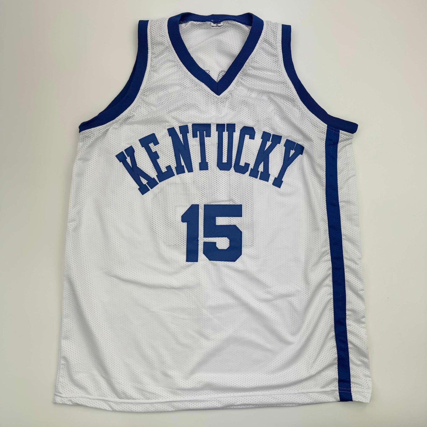 Autographed/Signed Reed Sheppard Kentucky White College Basketball Jersey PSA COA