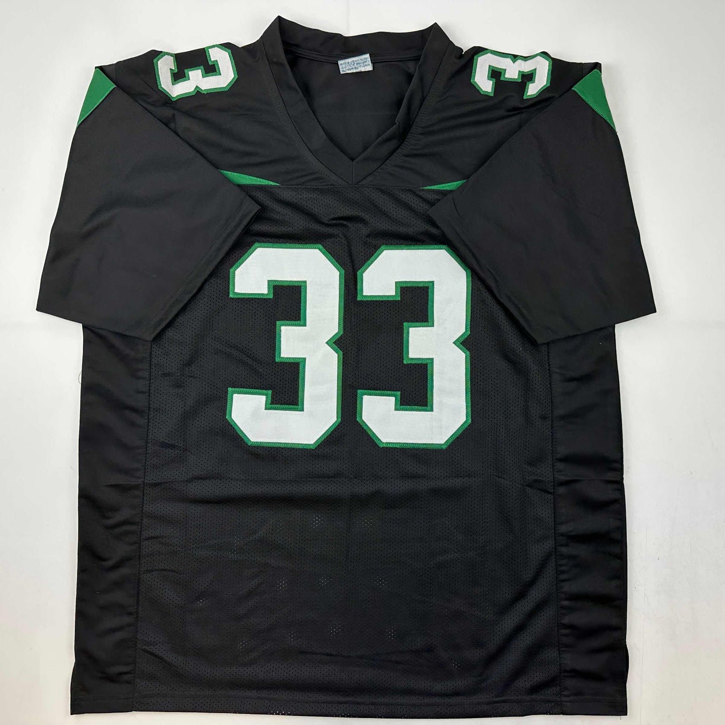 Autographed/Signed Dalvin Cook New York Black Football Jersey JSA COA