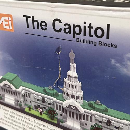 KLMEi Micro Mini Blocks United States Capitol Famous Building (14+) 3630 PCS