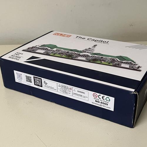 KLMEi Micro Mini Blocks United States Capitol Famous Building (14+) 3630 PCS