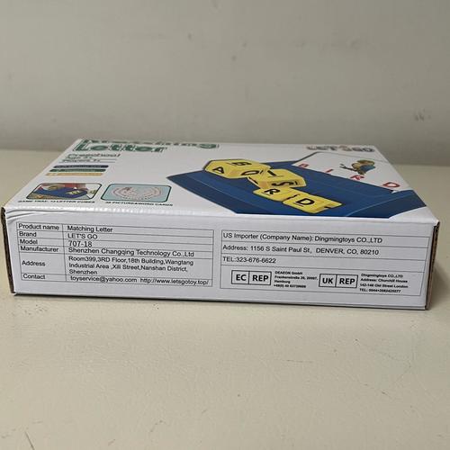 Toys for 3-8 Year Olds Boys, Spelling Games for Kids Ages 4-8 Matching Letter Ga