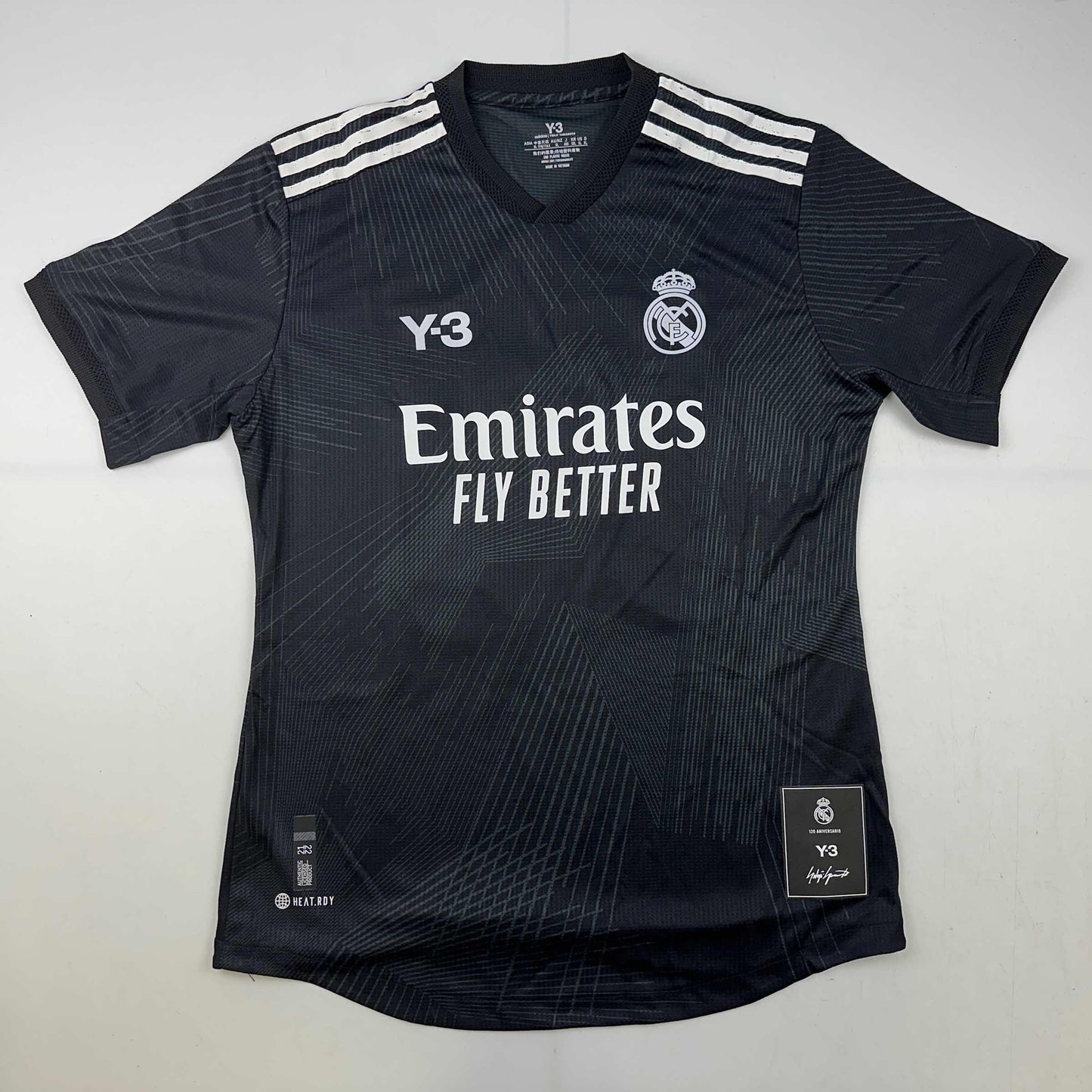 Autographed/Signed Vini Vinicius Jr. Real Madrid 2021-22 Black Soccer Jersey Beckett BAS COA