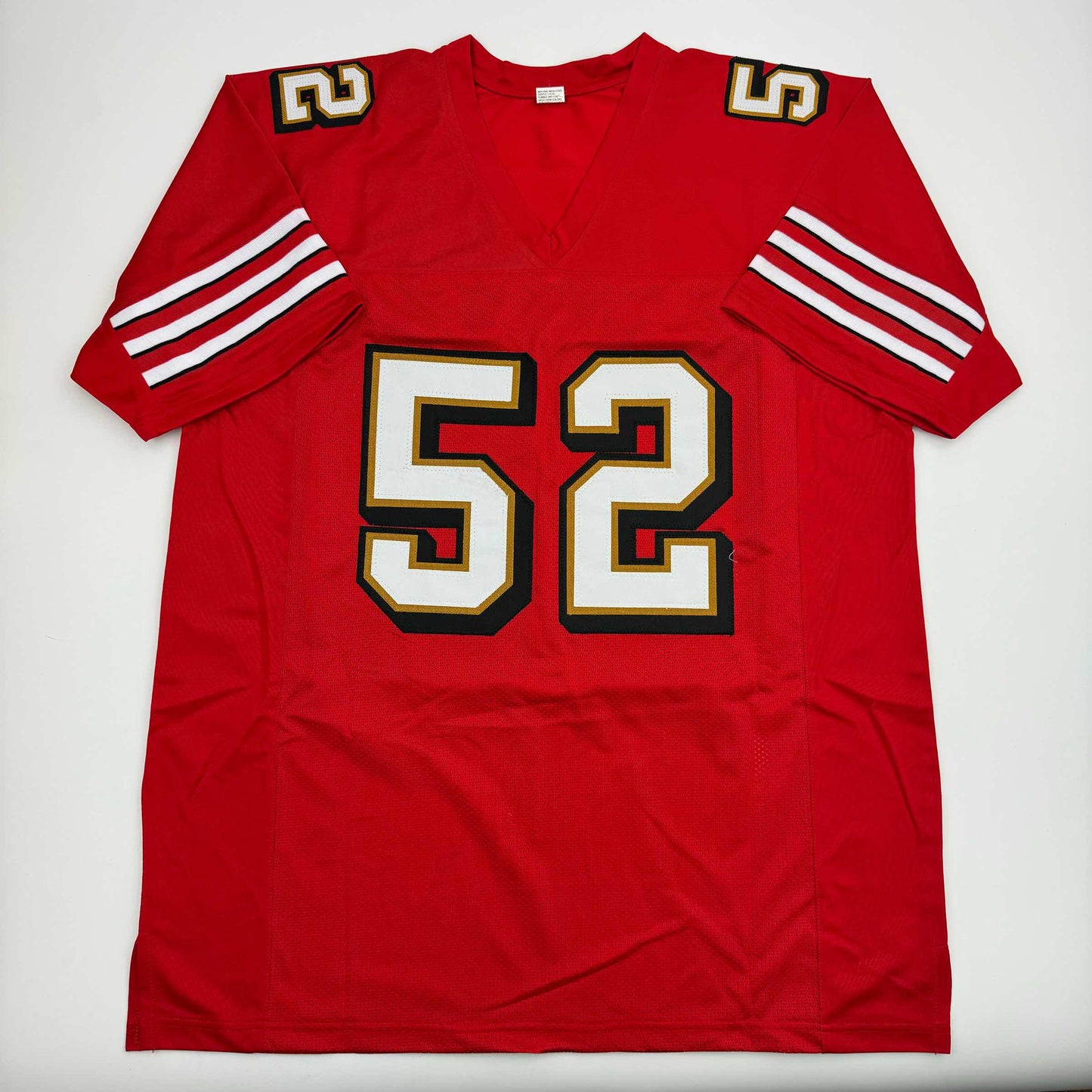 Autographed/Signed Patrick Willis San Francisco Red Alternate Football Jersey Beckett BAS COA