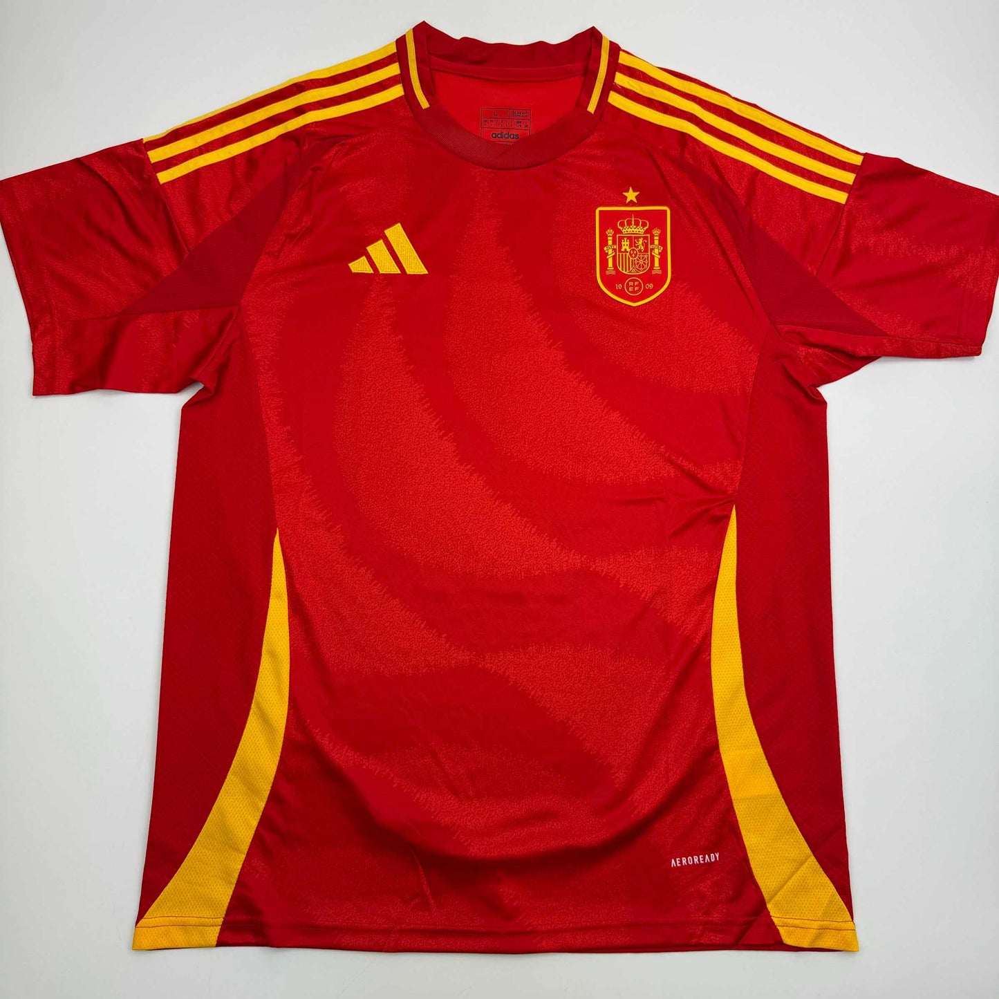 Autographed/Signed Lamine Yamal Spain Red World Cup Soccer Futbol Jersey Beckett BAS COA