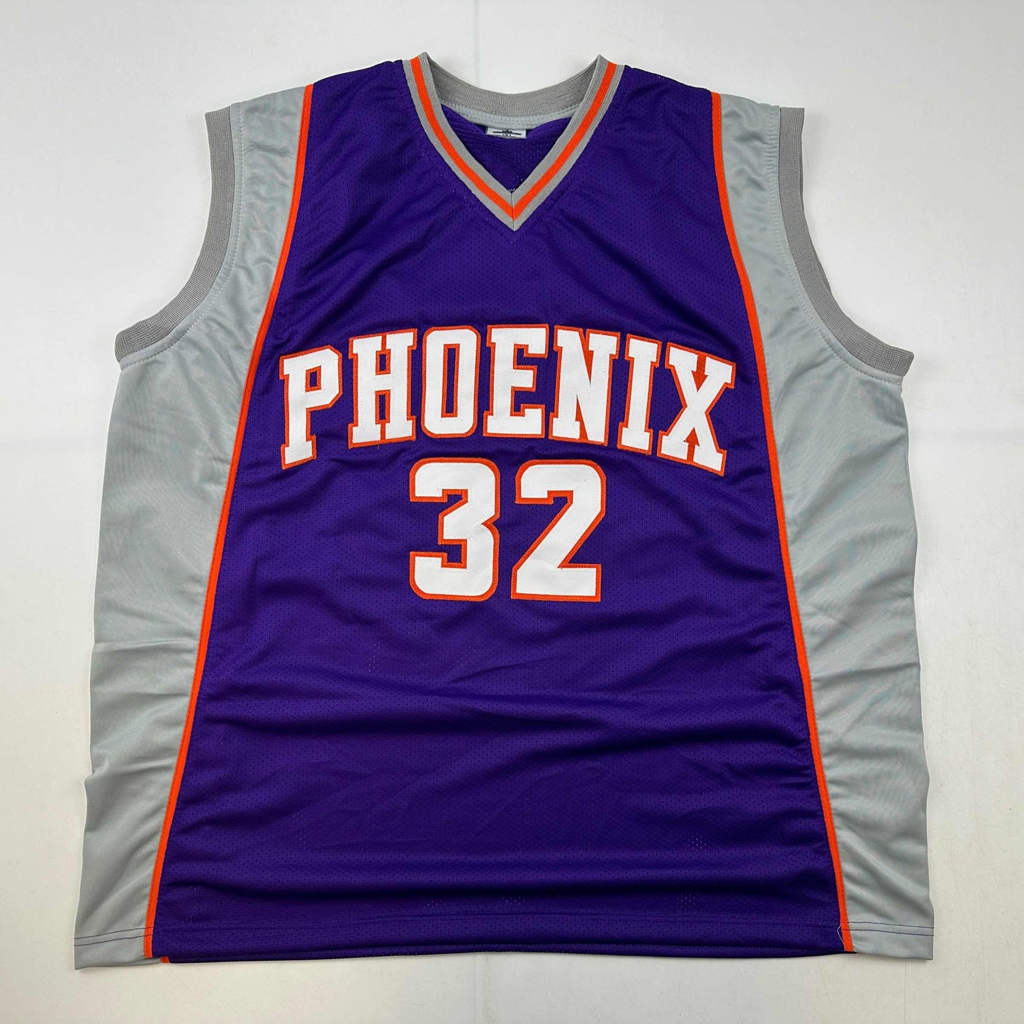Autographed/Signed Amare Stoudemire Phoenix Purple Basketball Jersey Beckett BAS COA
