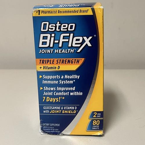 Osteo BiFlex Triple Strength Glucosamine Chondroitin with Vitamin D, 80 Count
