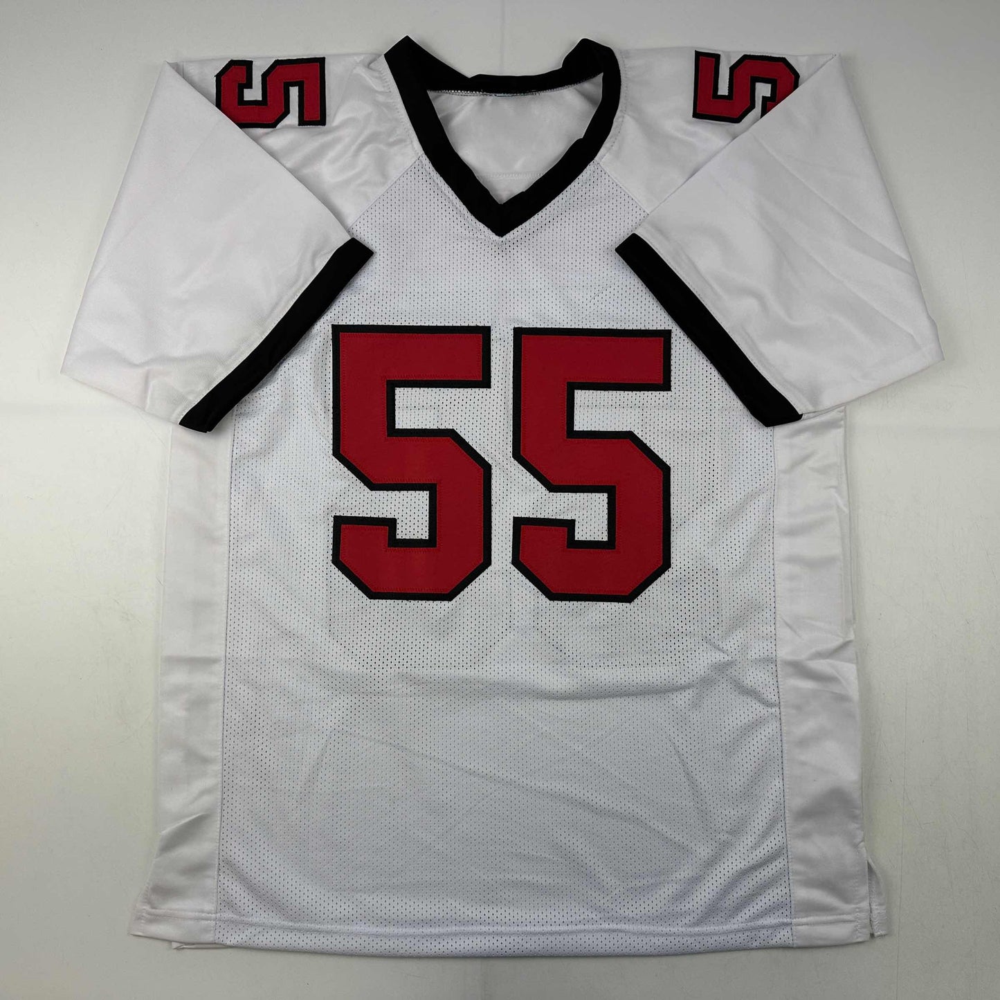 Autographed/Signed Derrick Brooks Tampa Bay White Football Jersey JSA COA