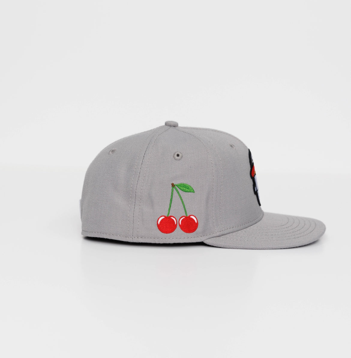 Grey Logo Fitted