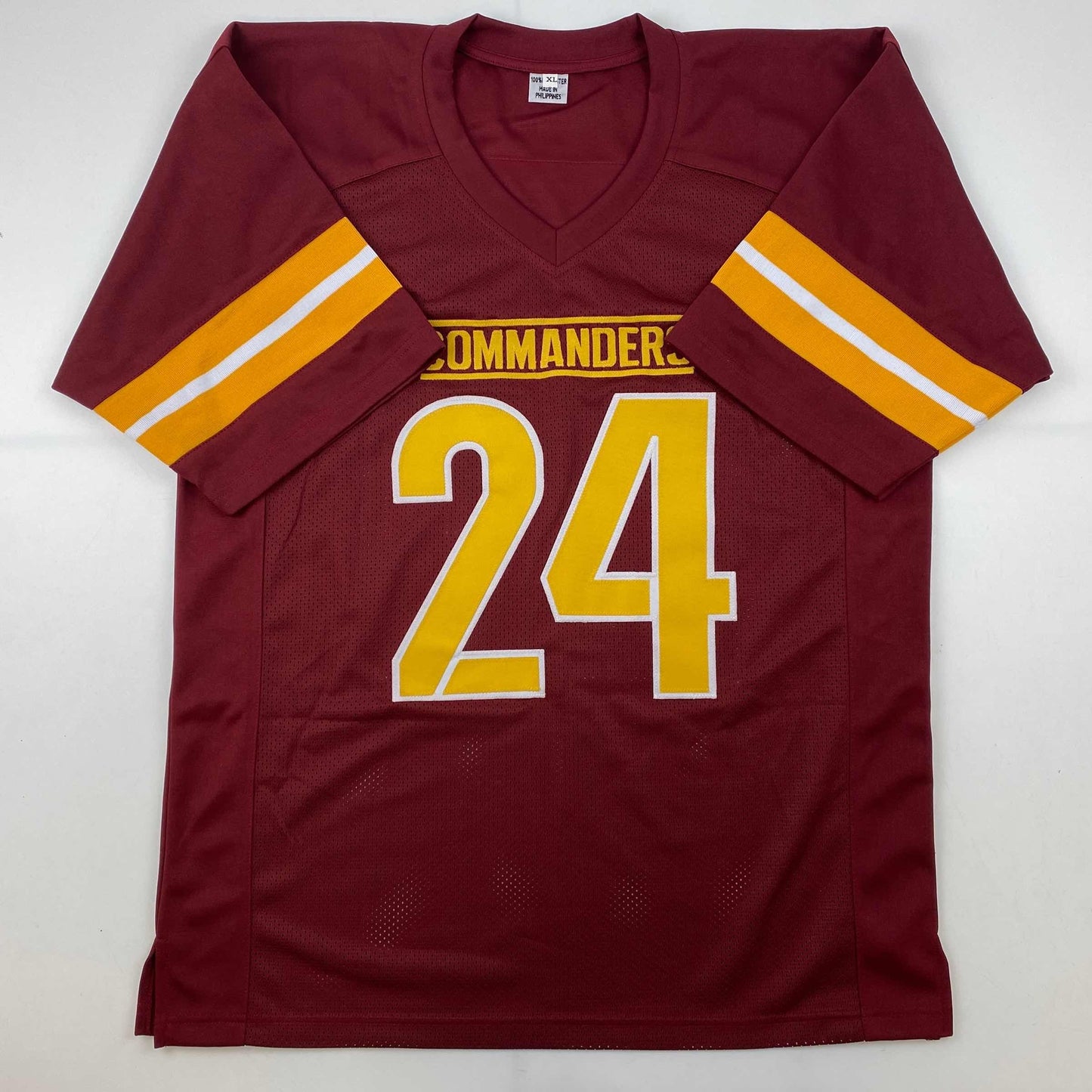 Autographed/Signed Antonio Gibson Washington Red 2022 Football Jersey JSA COA