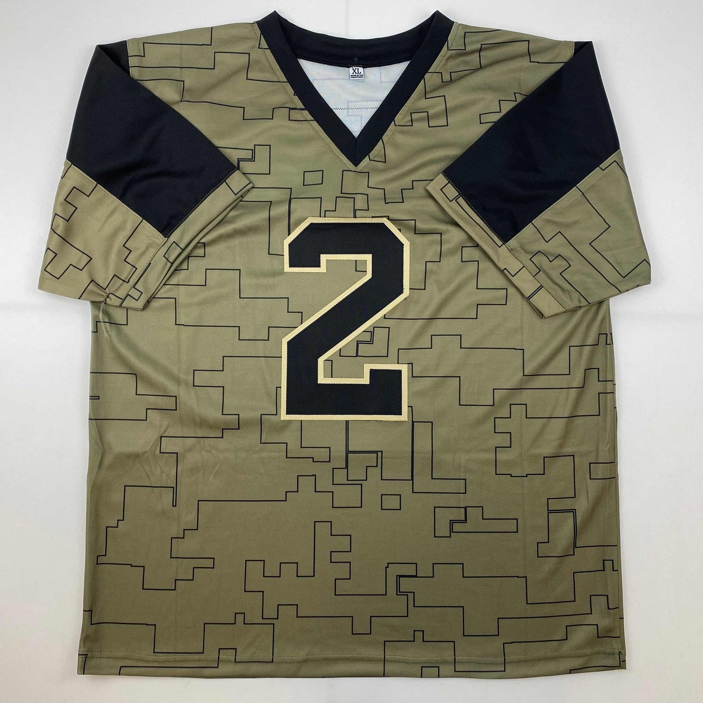 Autographed/Signed Patrick Surtain II Denver Salute To Service Football Jersey JSA COA