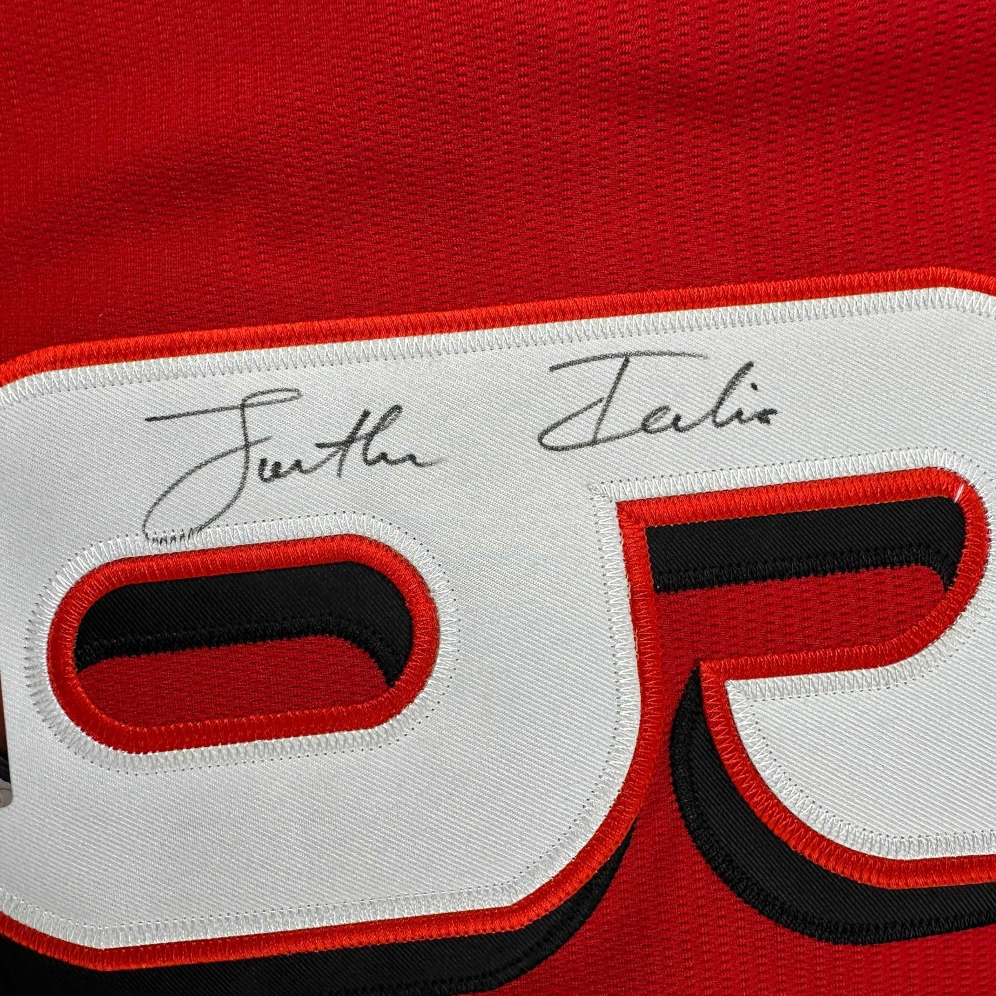 Autographed/Signed Jonathan India Cincinnati Red Baseball Jersey JSA COA