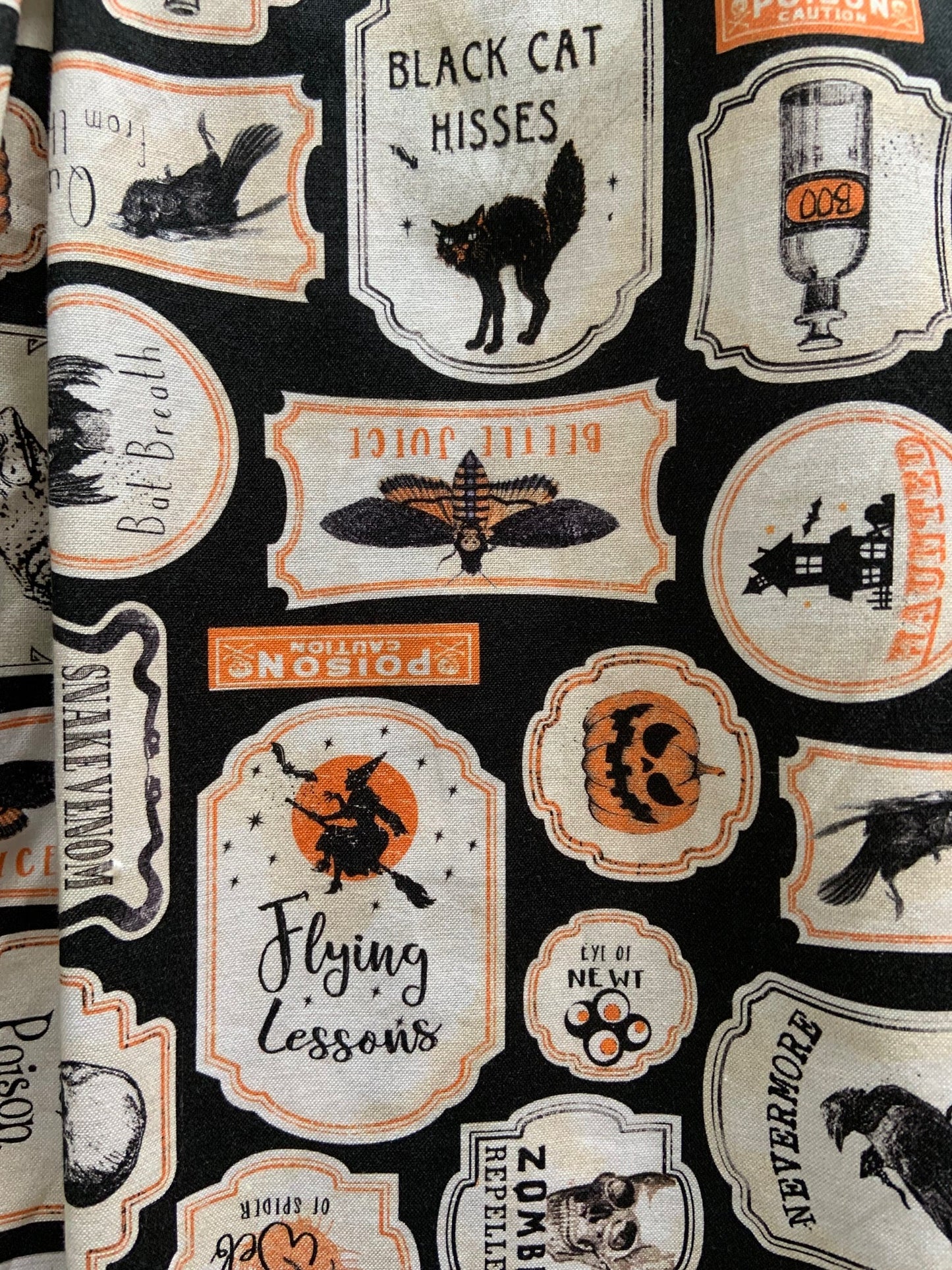 Margaret Dress in Halloween Print - Small only, 1 left!