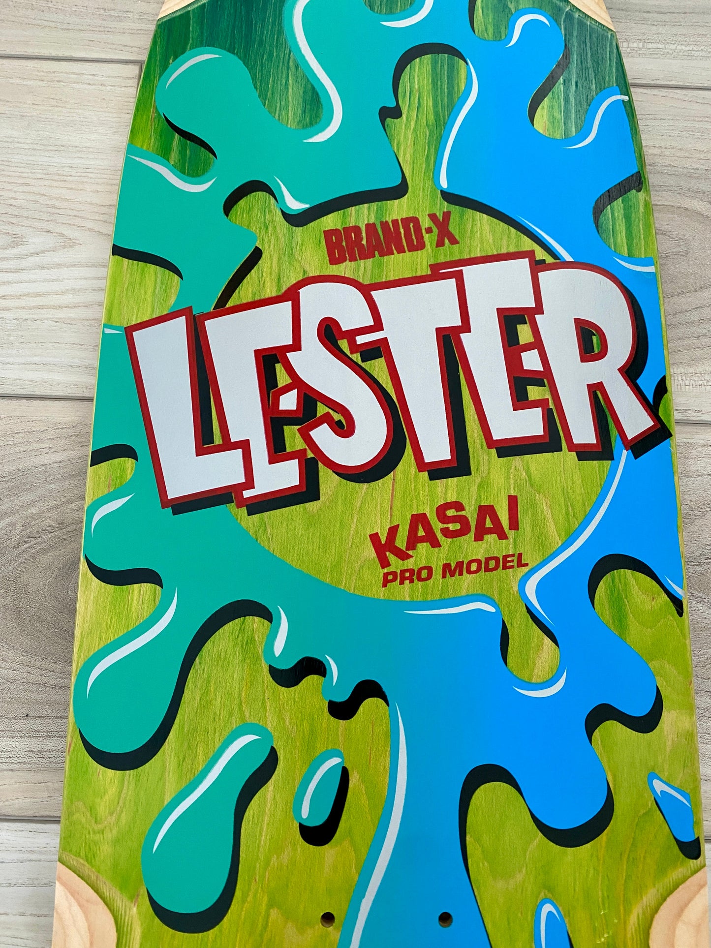 Lester Kasai 10”x30” Limited Edition, HAND PAINTED Deck (1 of 20)