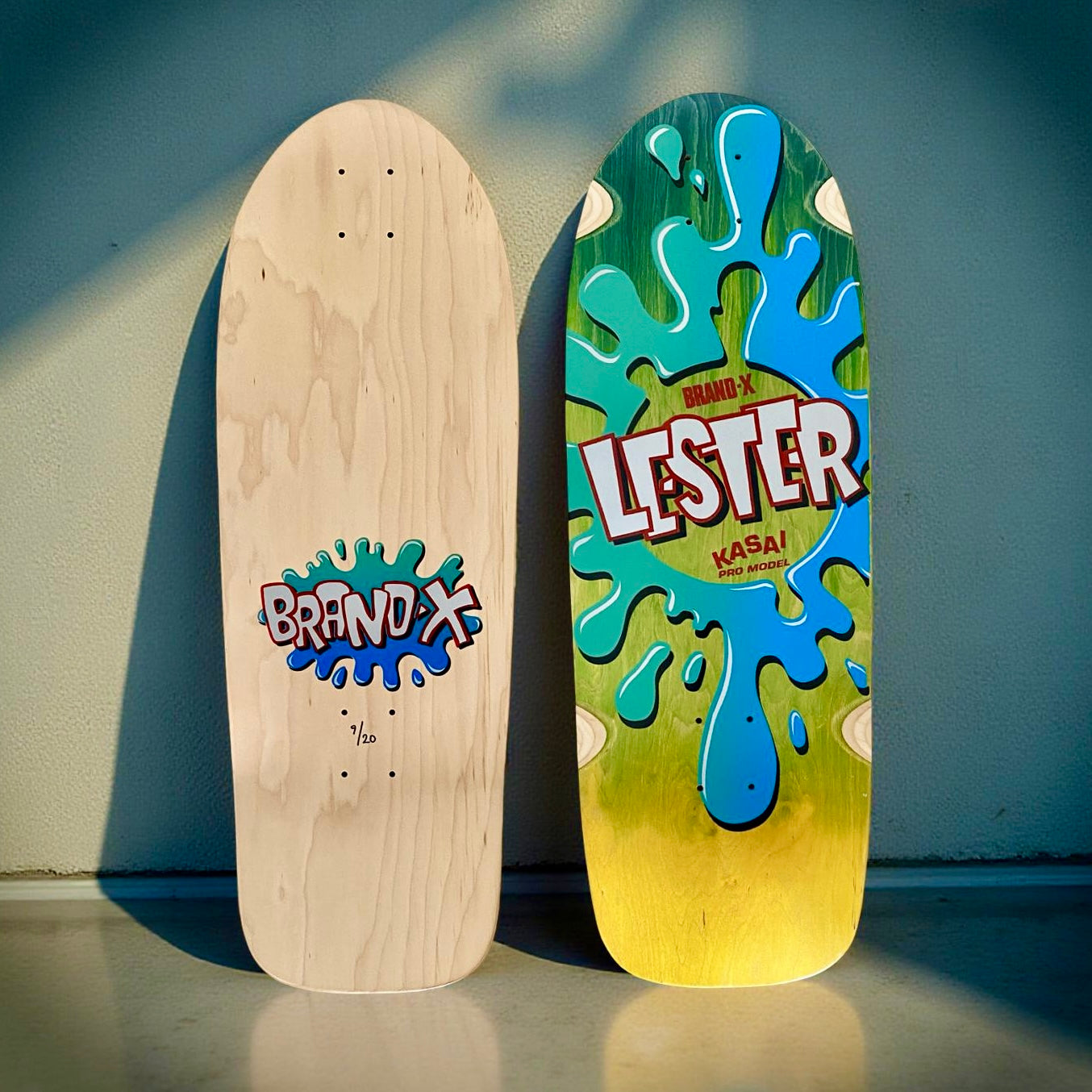 Lester Kasai 10”x30” Limited Edition, HAND PAINTED Deck (1 of 20)