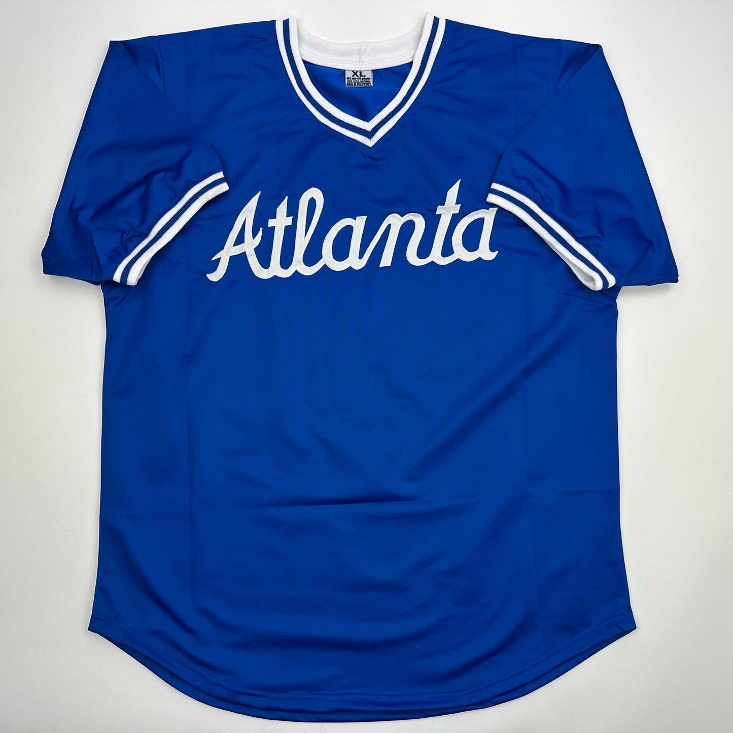 Autographed/Signed Dale Murphy Atlanta Royal Blue Baseball Jersey JSA COA