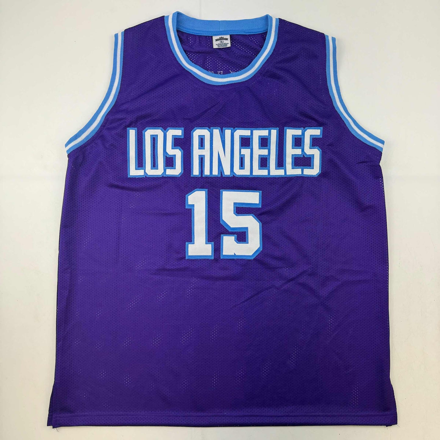 Autographed/Signed Austin Reaves Los Angeles LA Purple City Edition Basketball Jersey Beckett BAS COA