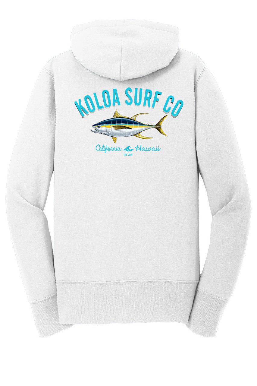 Women's Yellowfin Tuna Zip-Up Hoodie
