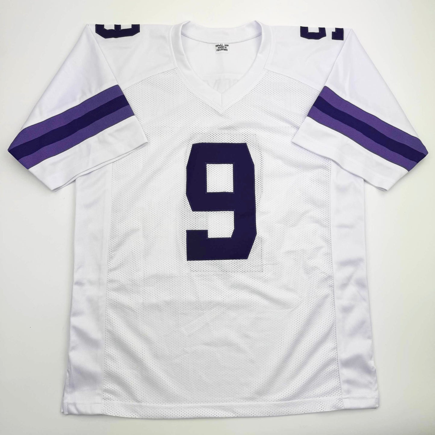 Autographed/Signed Michael Penix Jr. Washington Huskies White College Football Jersey Beckett BAS COA
