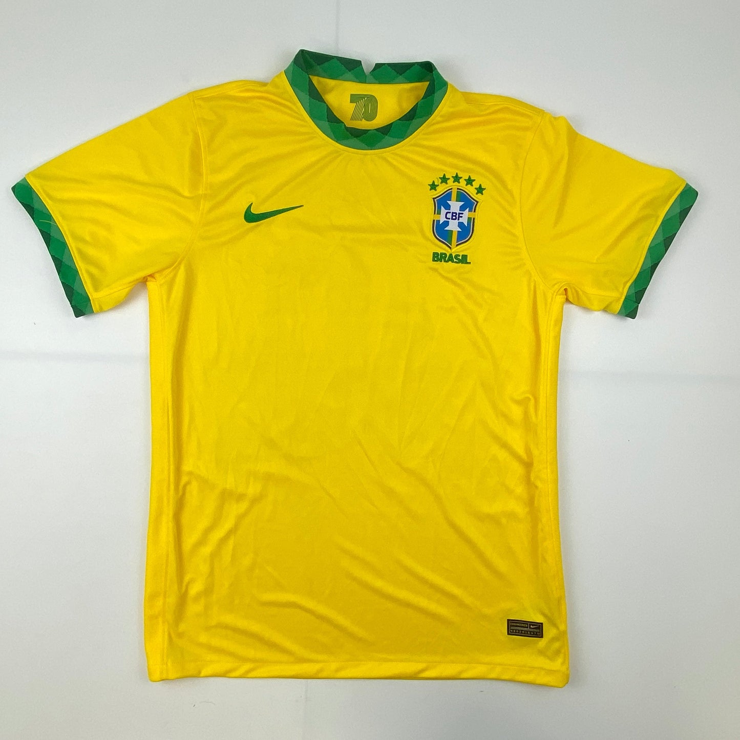 Autographed/Signed Neymar Jr. Brazil Soccer Futbol Jersey Beckett BAS COA/LOA