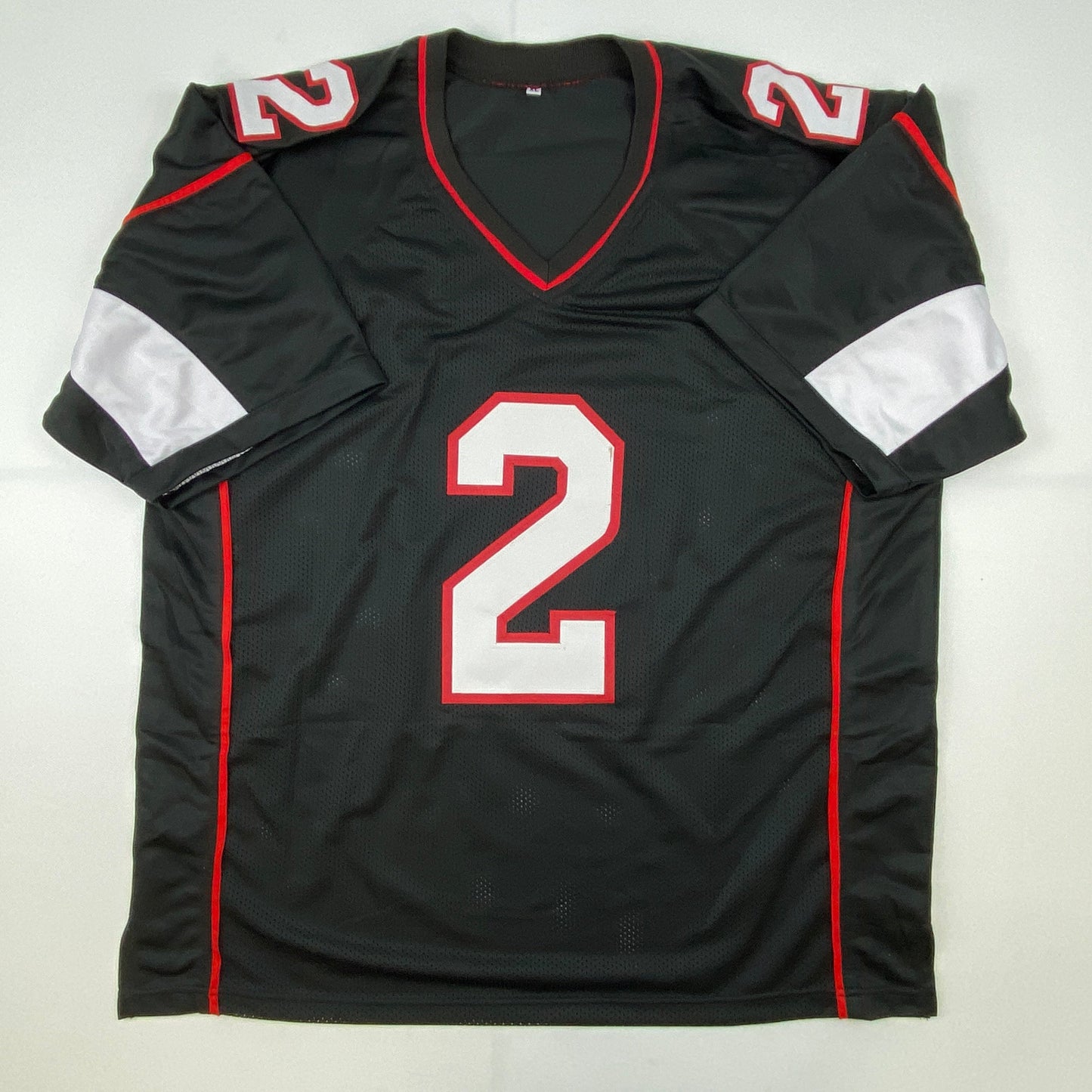 Autographed/Signed Chase Edmonds Arizona Black Football Jersey JSA COA