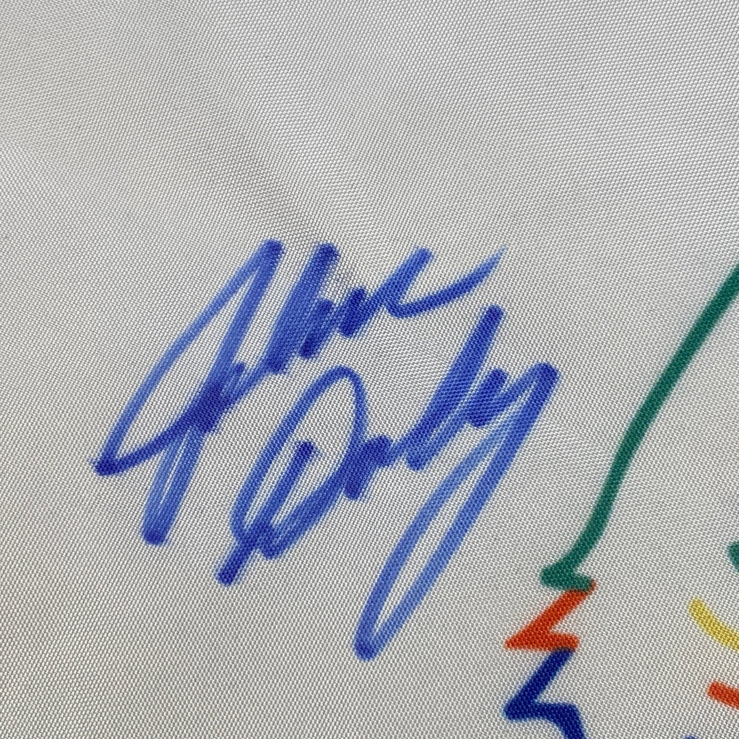 Autographed/Signed John Daly White PGA Championship Golf Flag/Pin JSA COA Auto