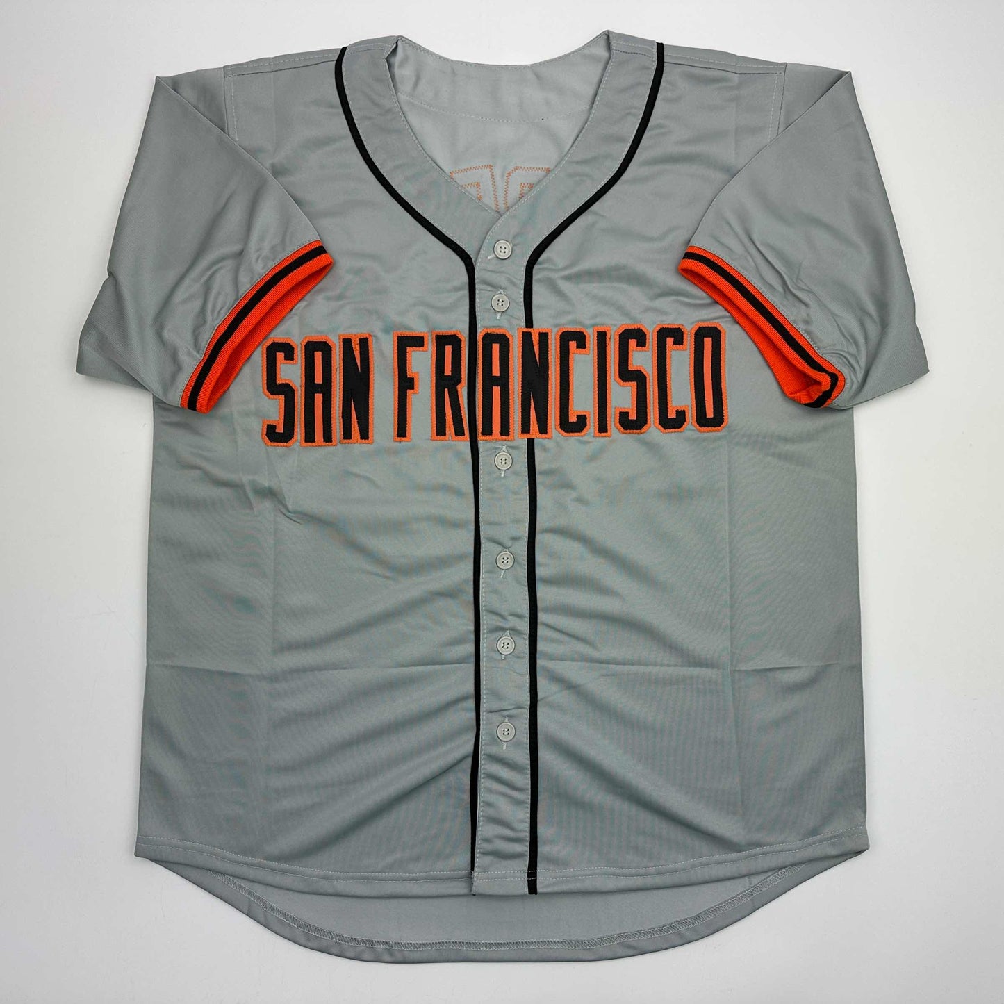 Autographed/Signed Orlando Cepeda San Francisco Grey Baseball Jersey Beckett BAS COA