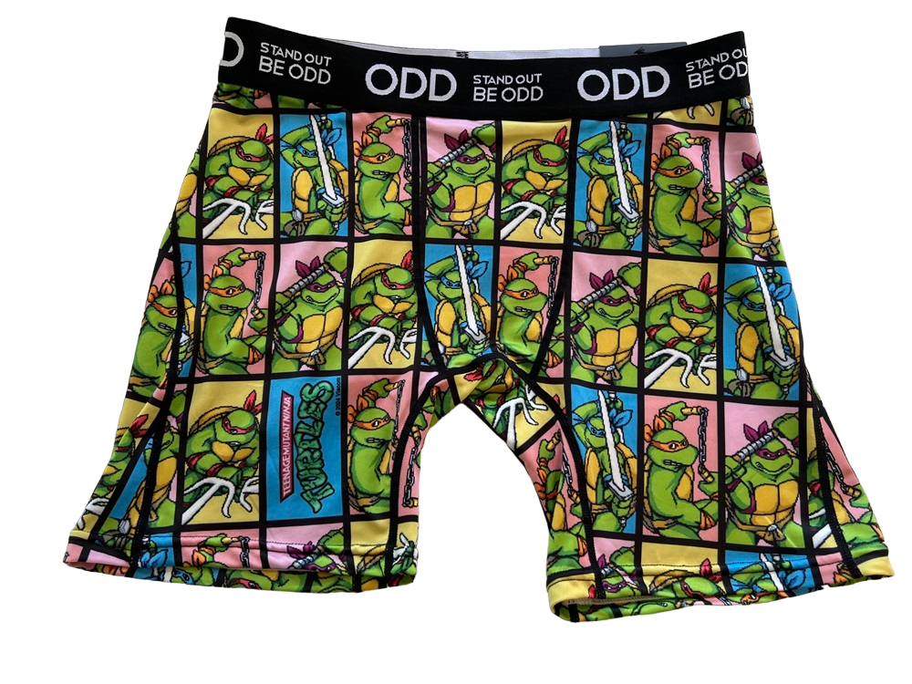 ODD Teenage Mutant Ninja Turtles Boxer Briefs (S, M, L, XL)