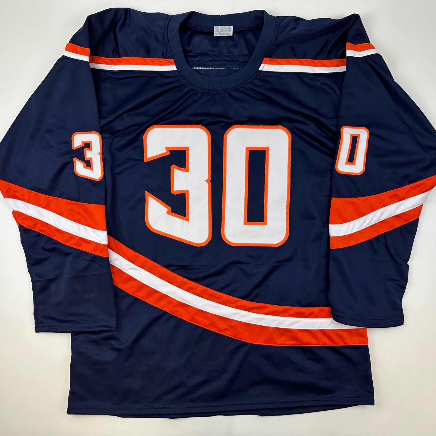 Autographed/Signed Ilya Sorokin New York Blue Reverse Retro Hockey Jersey JSA COA