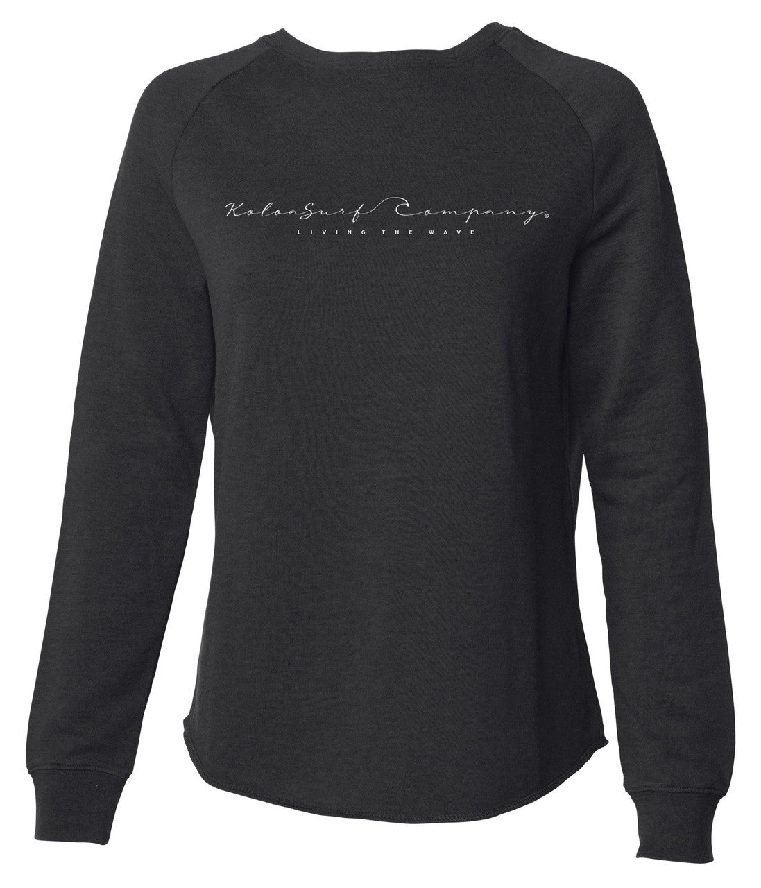 Koloa Wave Wash Cursive Sweatshirt