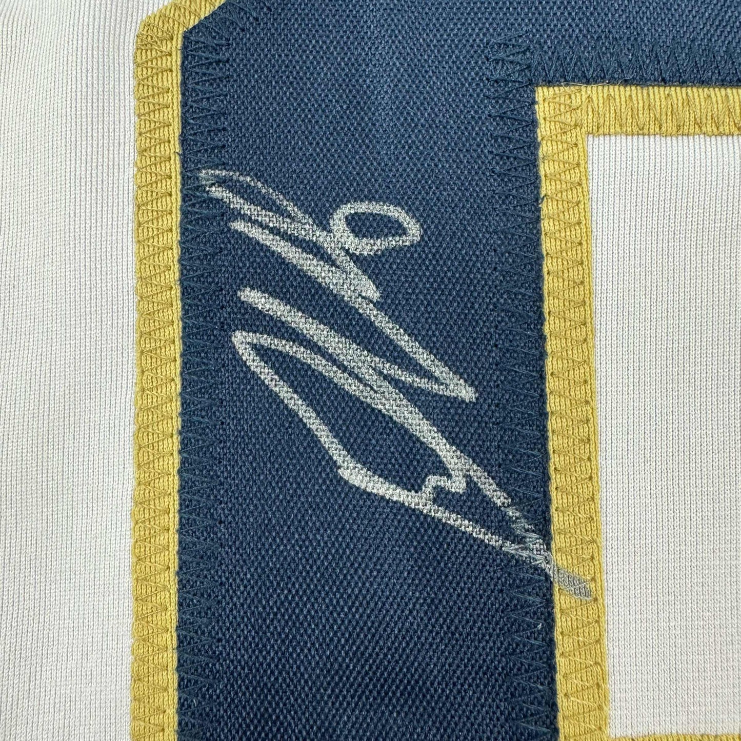 Framed Autographed/Signed Aleksander Barkov 35x39 Florida White Hockey Jersey JSA COA