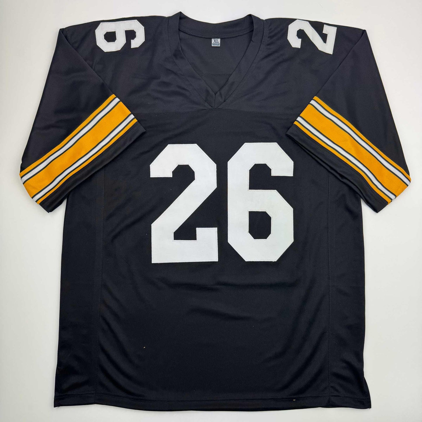 Autographed/Signed Rod Woodson Pittsburgh Black Football Jersey JSA COA