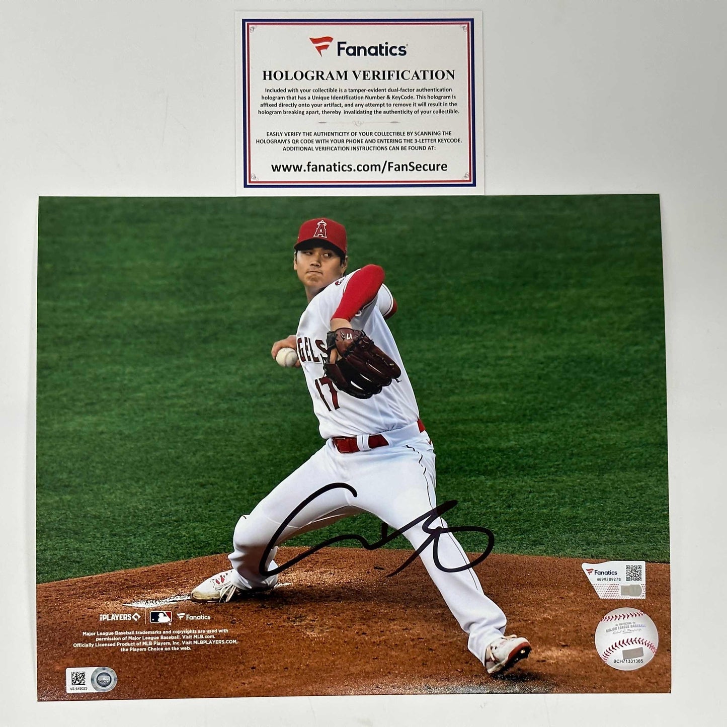 Autographed/Signed Shohei Ohtani Los Angeles Angels of Anaheim 8x10 Baseball Photo Fanatics COA