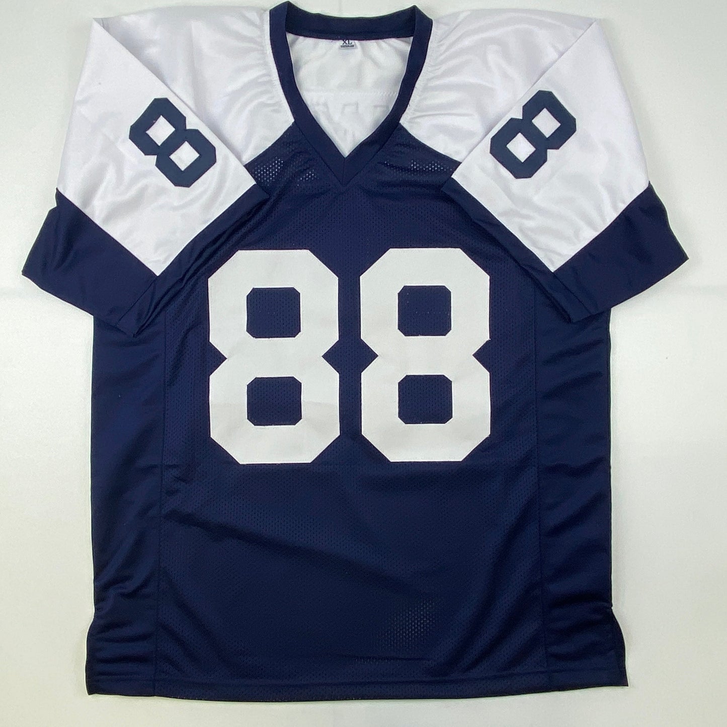 Autographed/Signed CeeDee Lamb Dallas Thanksgiving Day Football Jersey JSA COA