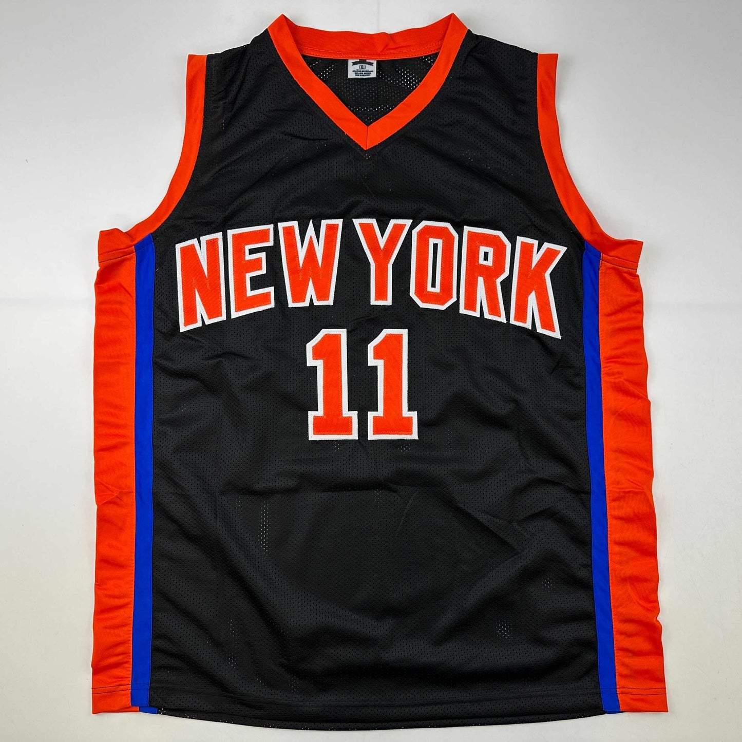 Autographed/Signed Jalen Brunson New York Black Basketball Jersey PSA/DNA COA