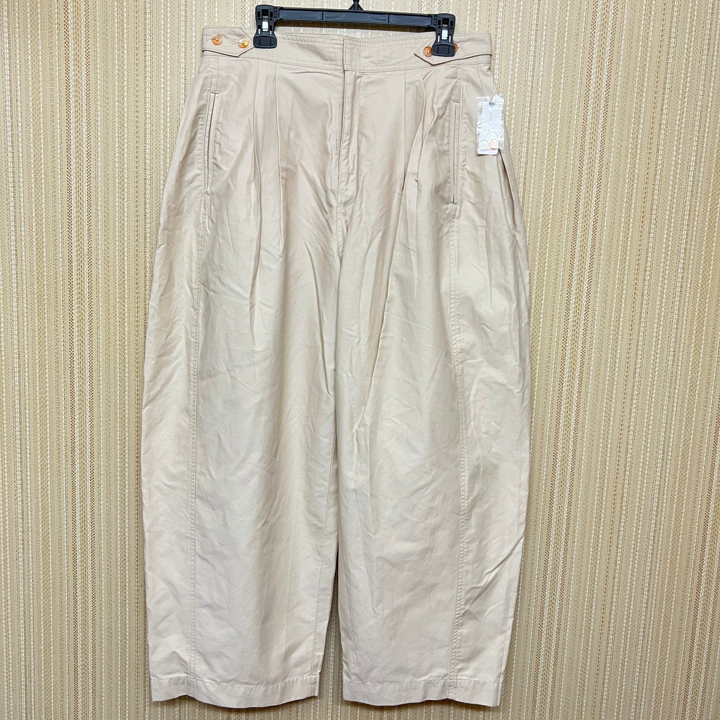 Anthropologie Women's Maeve Utility Barrel trousers