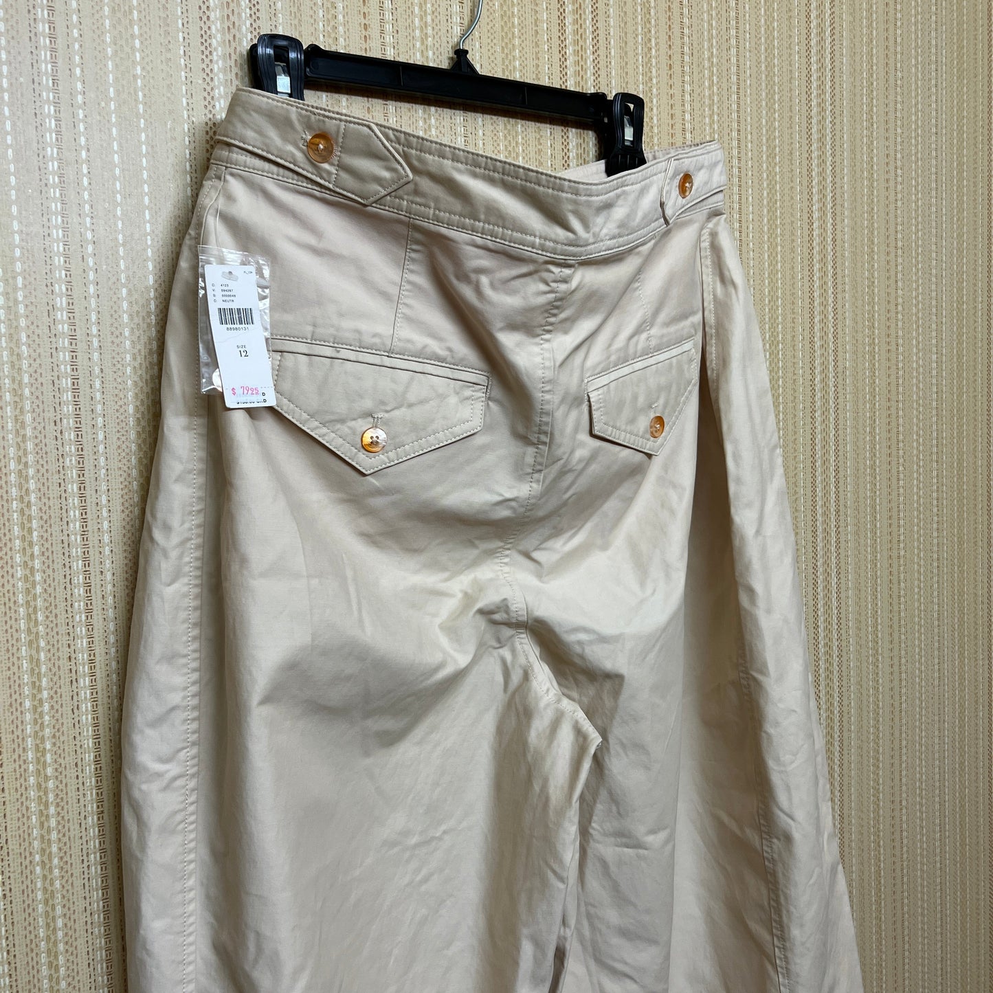 Anthropologie Women's Maeve Utility Barrel trousers