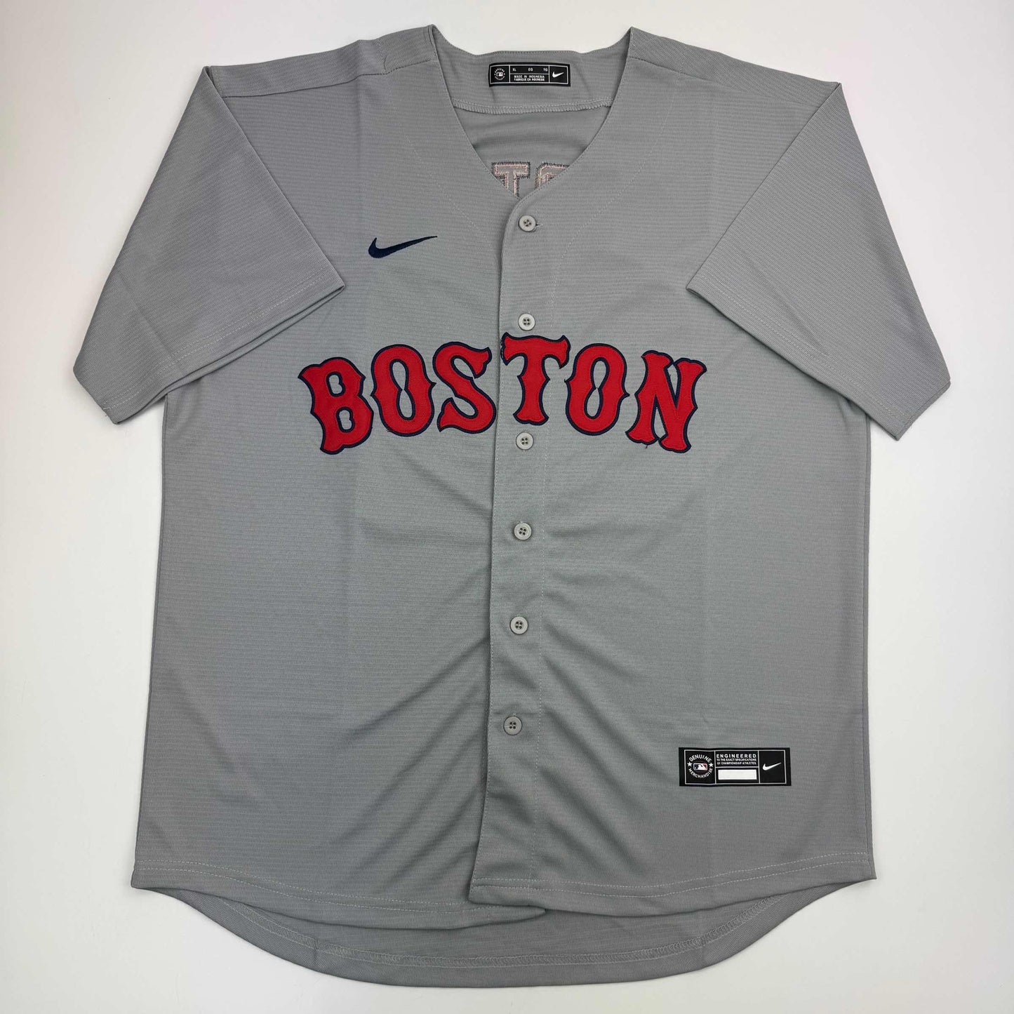 Autographed/Signed David Ortiz Boston Red Sox Grey Baseball Jersey Fanatics COA
