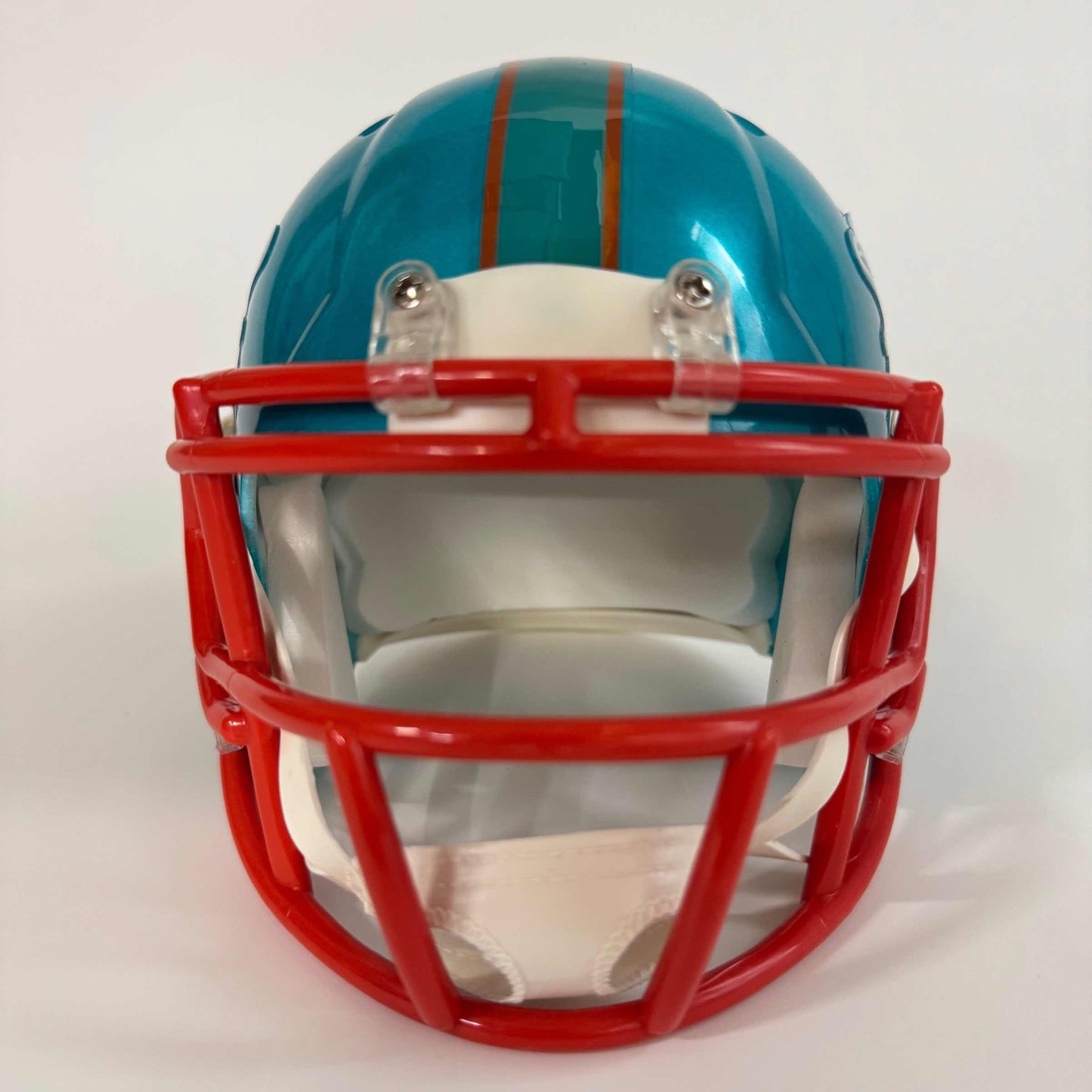 Autographed/Signed Tyreek Hill Miami Dolphins Flash Mini Football Helmet Beckett BAS COA
