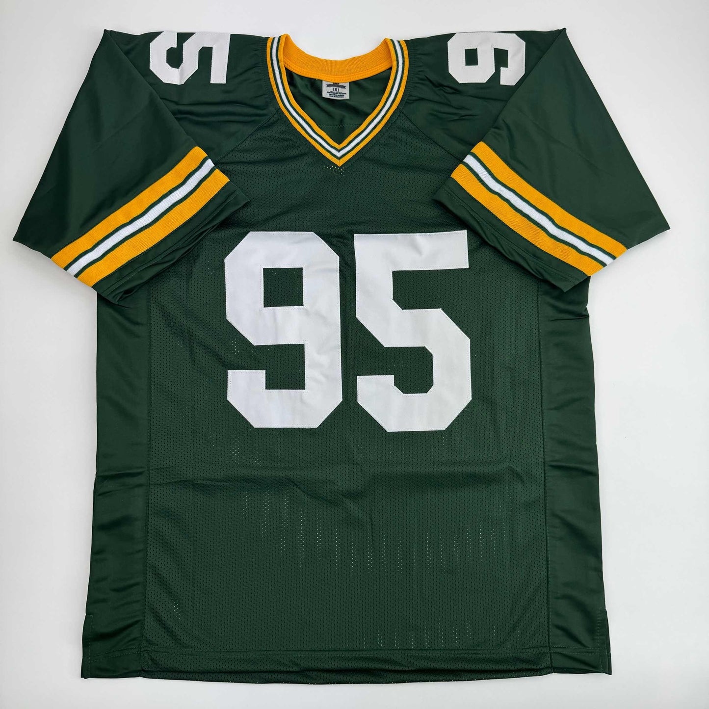 Autographed/Signed Devonte Wyatt Green Bay Green Football Jersey JSA COA