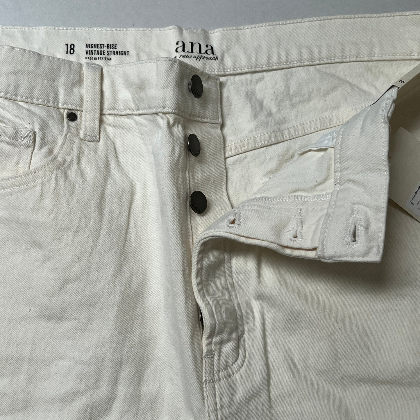 a.n.a Women's Highest-Rise Vintage Straight Jean