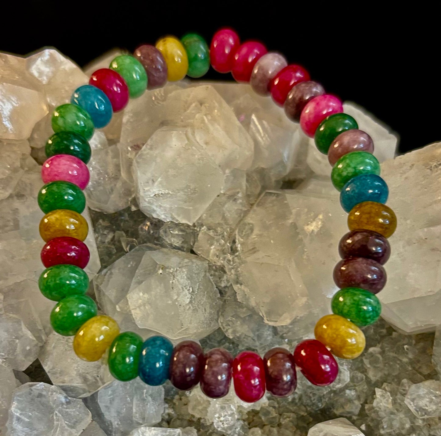 Multi-Color Tourmaline Wish Bracelet