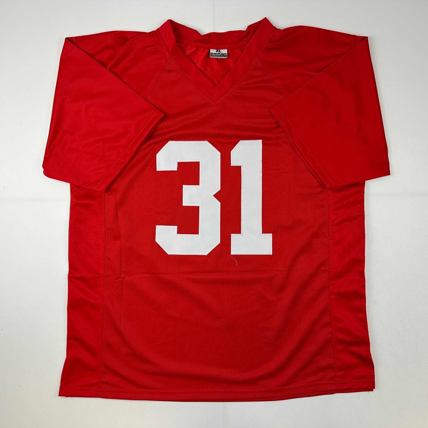 Autographed/Signed Will Anderson Alabama Red College Football Jersey PSA/DNA COA